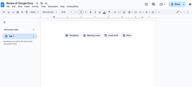Обзор Google Docs — один из лучших редакторов картинка Текстовый редактор Google Docs для командной работы