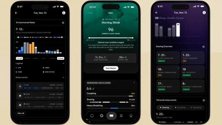 Ultrahuman Home знает о вашем сне всё. Даже то, что вы храпите картинка Ultrahuman Home
