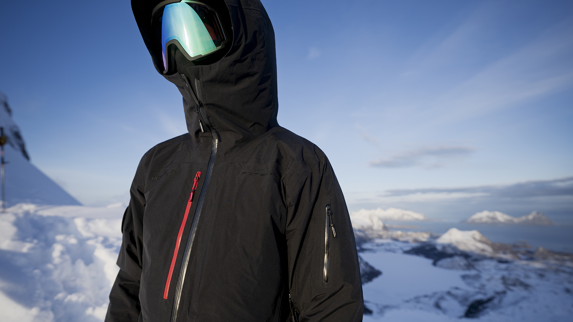 Верхняя одежда Porsche x Norrøna для горных приключений