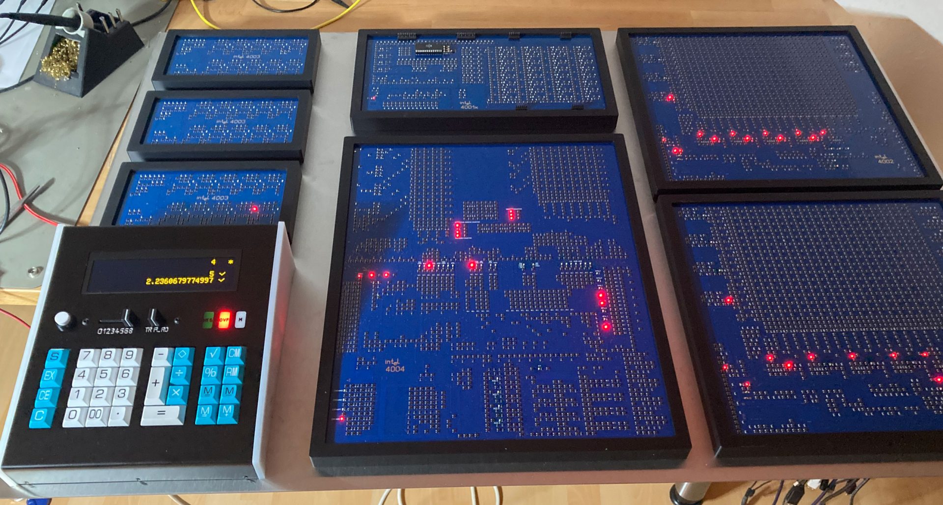 Зачем воскресили Intel 4004 Этот гигантский процессор — просто безумие