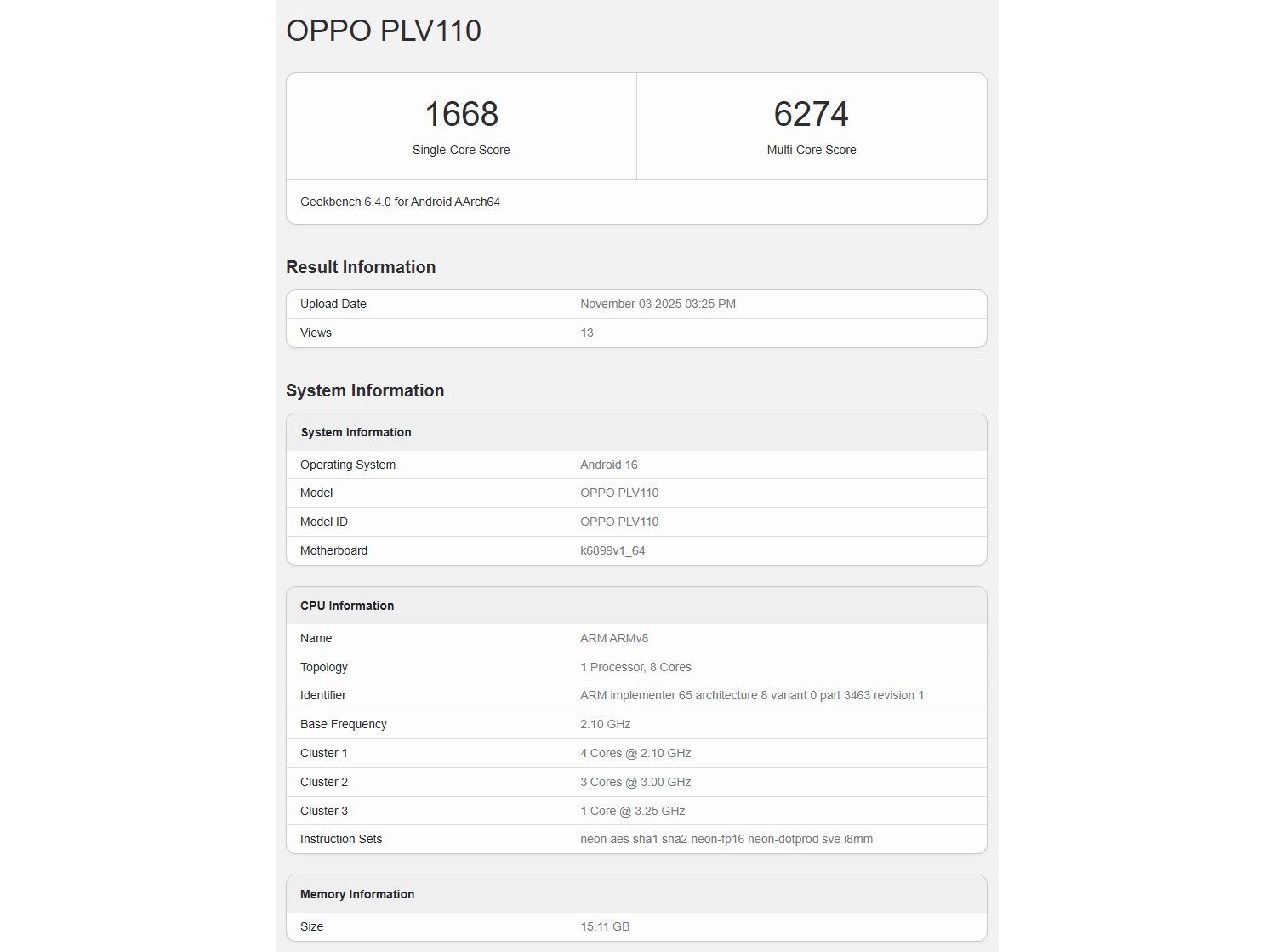 Зря ждали: Oppo Reno15 провалился в тестах производительности еще до анонса