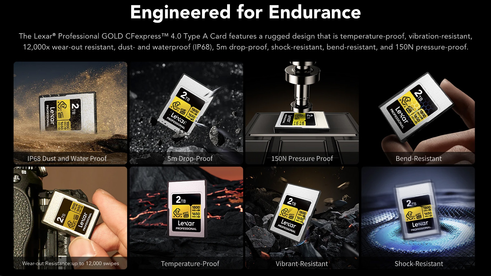 Lexar Professional GOLD CFexpress 4.0 Type A