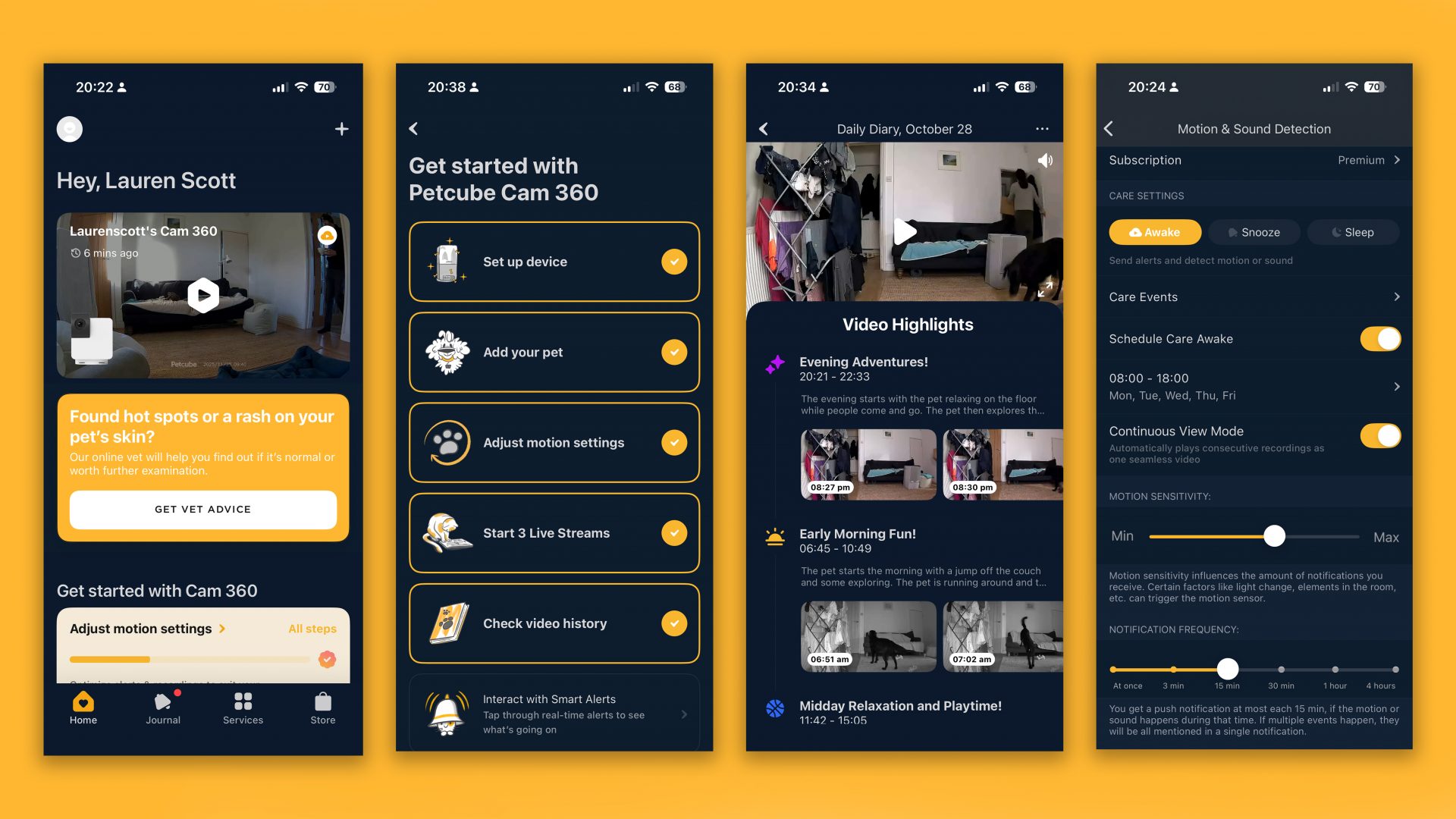 Обзор Petcube Cam 360: полный охват для наблюдения за питомцами картинка Petcube Cam 360