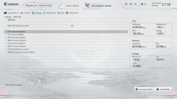 Gigabyte X870E Aorus Master X3D Ice