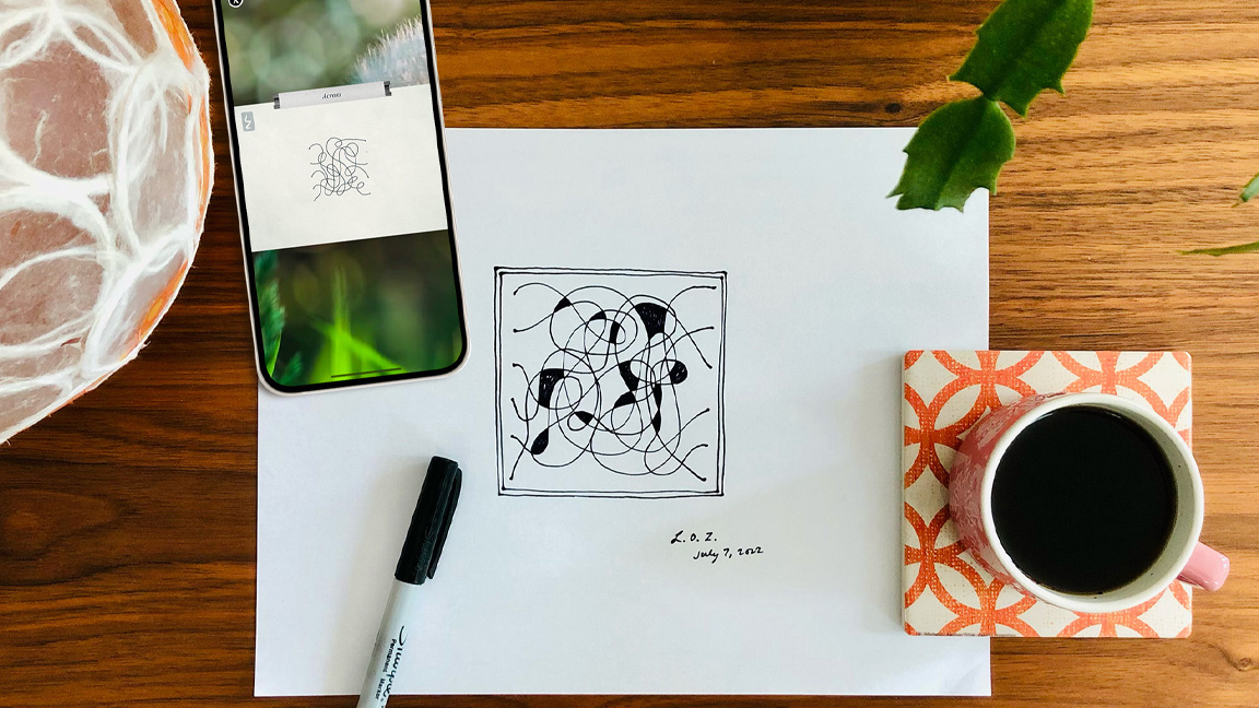 Лучшие приложения для рисования на iPad: топ-24 в 2025 году картинка Lines of Zen