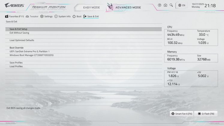 Gigabyte X870E Aorus Master X3D Ice