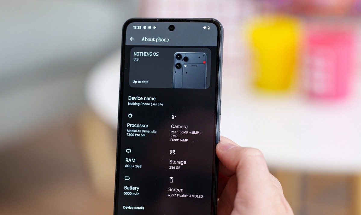 Nothing Phone (3a) Lite