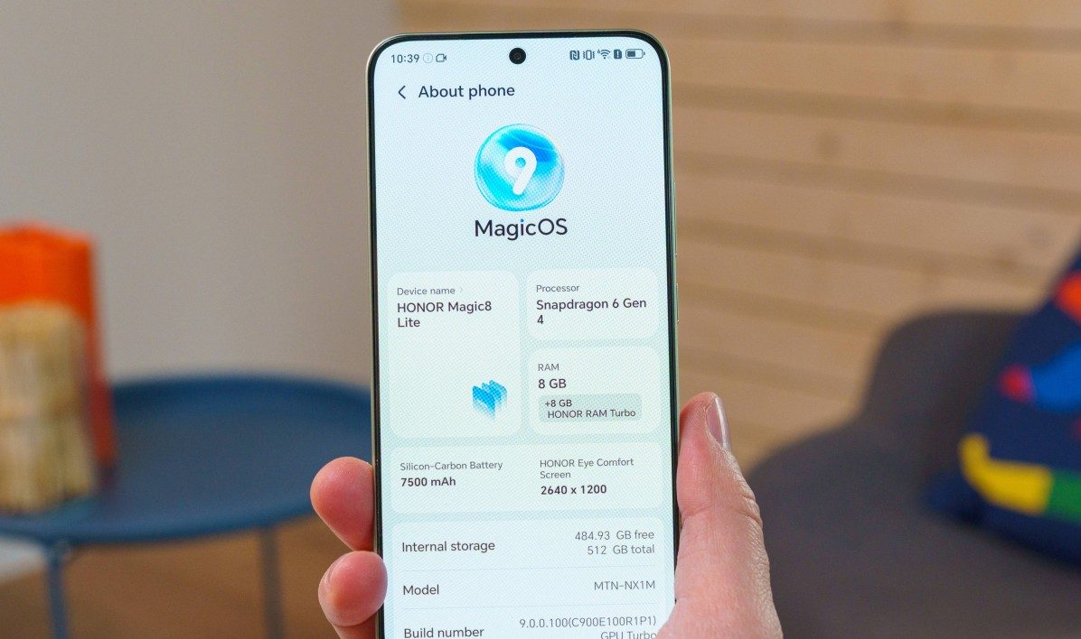 Обзор Honor Magic8 Lite: прочный, долговечный и удобный картинка Honor Magic8 Lite