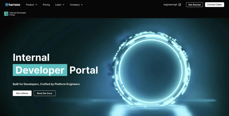 Harness Internal Developer Portal