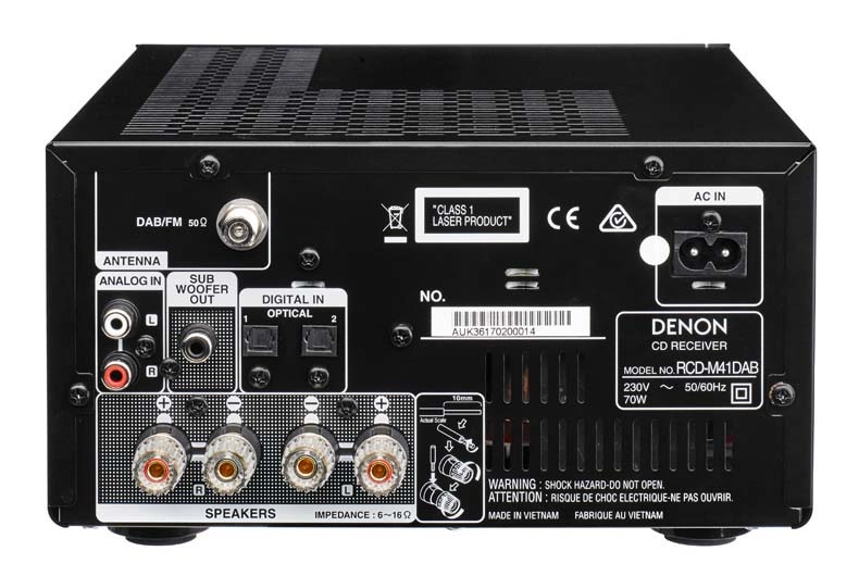 Обзор Denon D-M41DAB: отличная аудиосистема стала еще лучше картинка Denon D-M41DAB