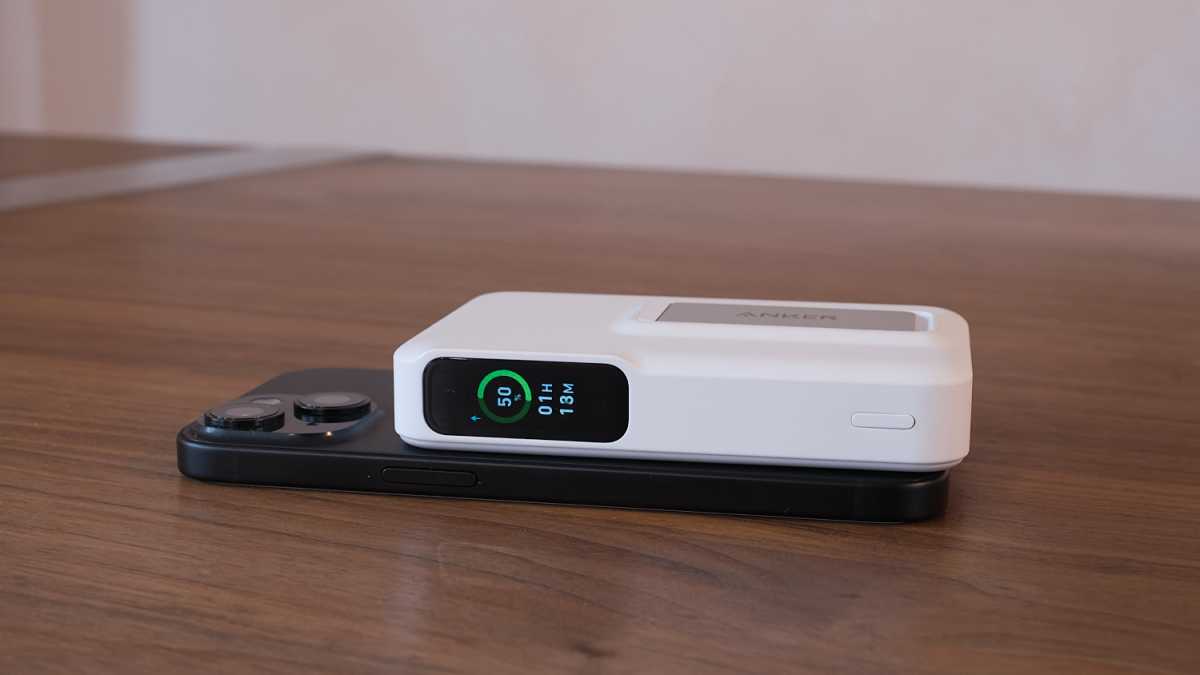 Обзор Anker MagGo Power Bank (10K): стандарт Qi2 приходит к iPhone картинка Аккумулятор Anker MagGo 10K для iPhone | DGL.RU