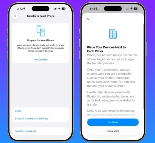 Apple в панике: новая функция в iOS 26.3 — это отчаянный шаг, который облегчит ваш побег на Android картинка Переход с iOS на Android: новая функция от Apple | DGL.RU