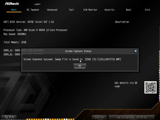ASRock X870E Taichi OCF &mdash; плата для разгона | DGL.RU