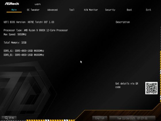 ASRock X870E Taichi OCF &mdash; плата для разгона | DGL.RU