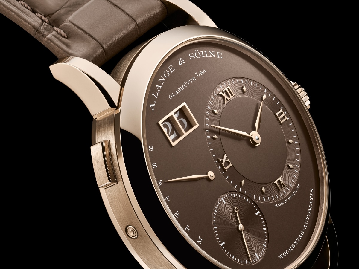 Часы A. Lange & Söhne Lange 1 Daymatic Honeygold | DGL.RU