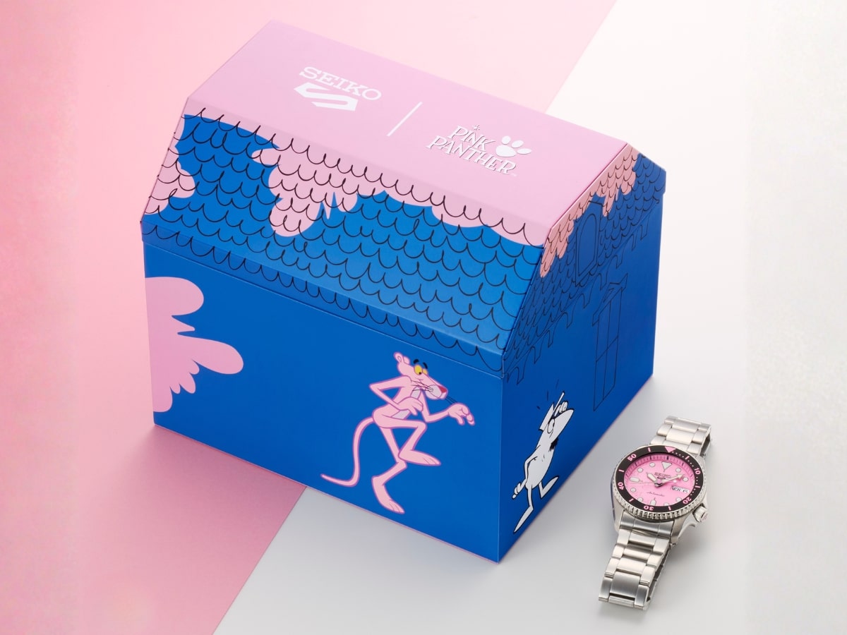 Часы Seiko 5 Sports SRPM07K Pink Panther | DGL.RU