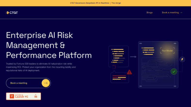 Победители премии InfoWorld «Технология года — 2025»: ИИ и машинное обучение: управление картинка CTGT Platform, CTGT