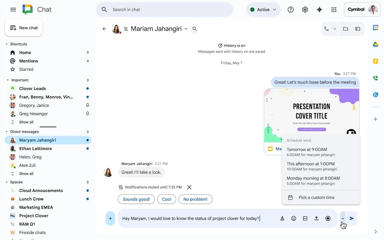 Google Chat зря заставил нас ждать базовая функция Gmail добралась до мессенджера спустя годы