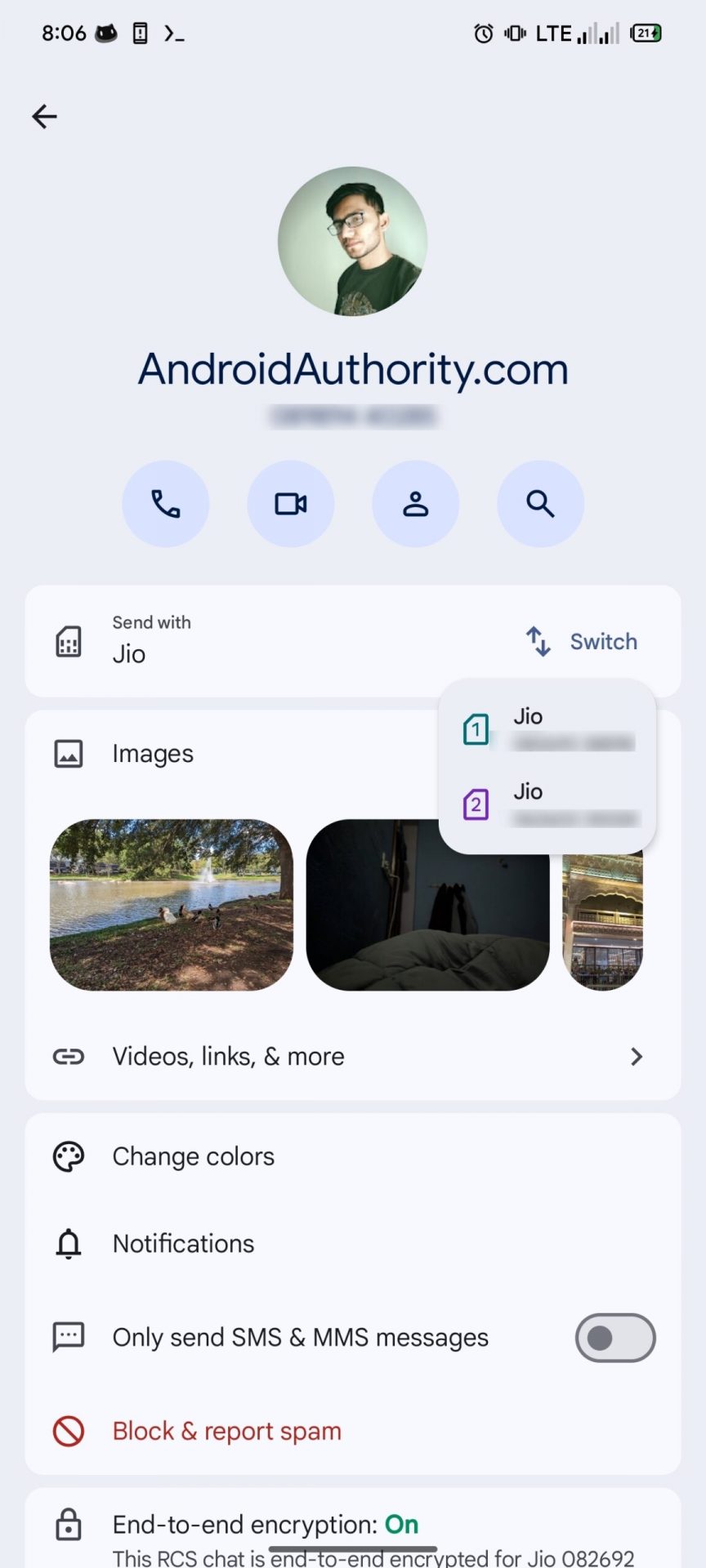 Google Messages упрощают смену SIM-карт