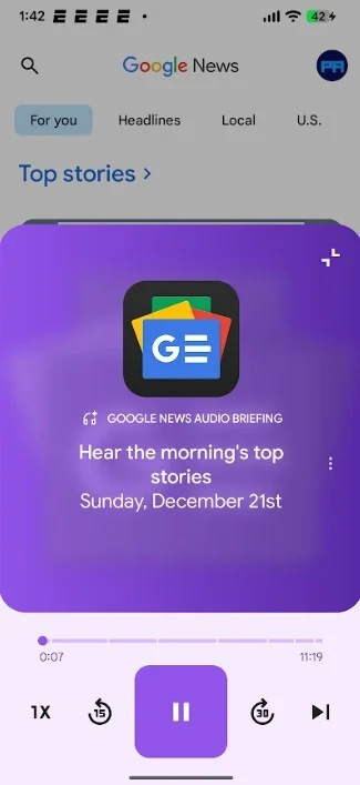 Прощай, скучная лента. Google News научился угадывать, какую новость вы пропустили, но должны увидеть картинка Google News