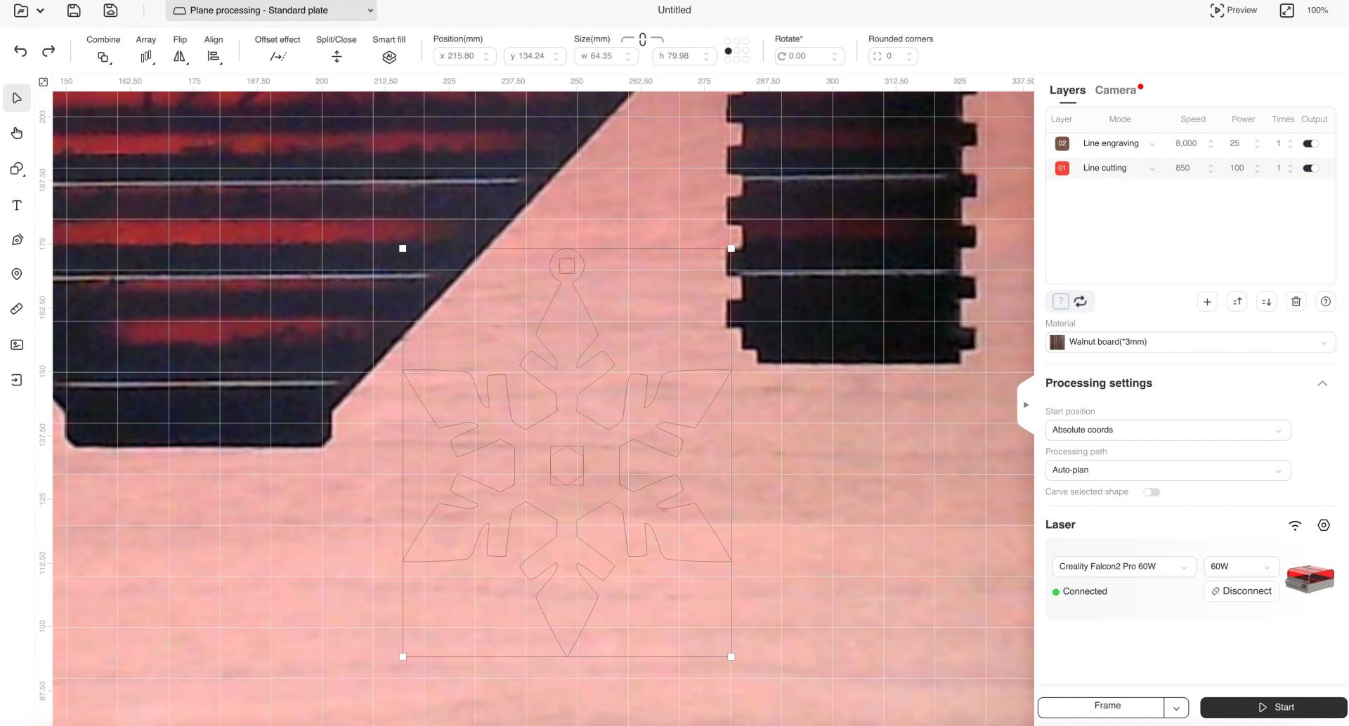 Гравировальный станок Creality Falcon2 Pro | DGL.RU