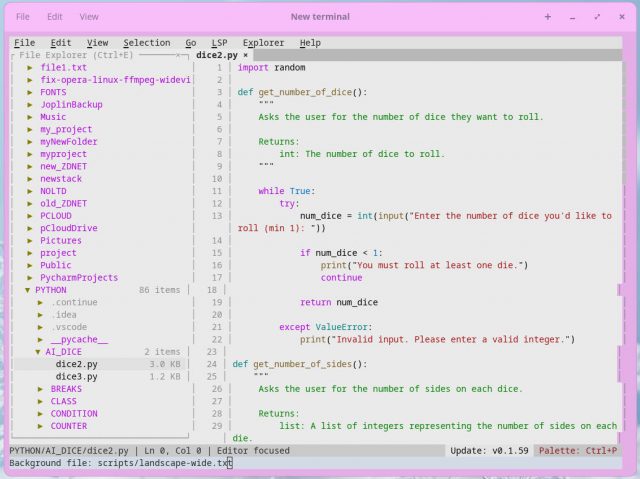 Текстовый редактор Fresh: удобная замена nano | DGL.RU