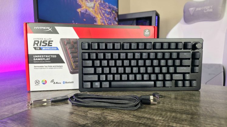 HyperX Alloy Rise 75 Wireless: клавиатура | DGL.RU