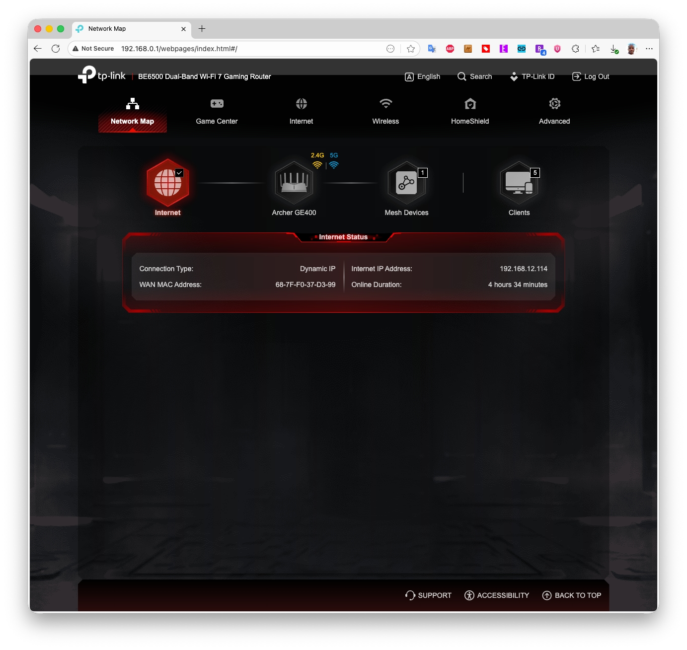 Обзор TP-Link Archer GE400 Wi-Fi 7: неоднозначная производительность картинка Игровой маршрутизатор TP-Link Archer GE400 | DGL.RU