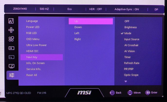 Игровой монитор MSI MPG271QR X50 | DGL.RU