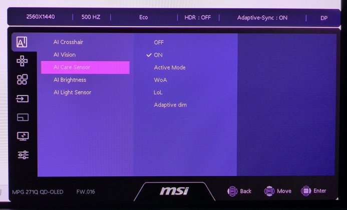 Игровой монитор MSI MPG271QR X50 | DGL.RU