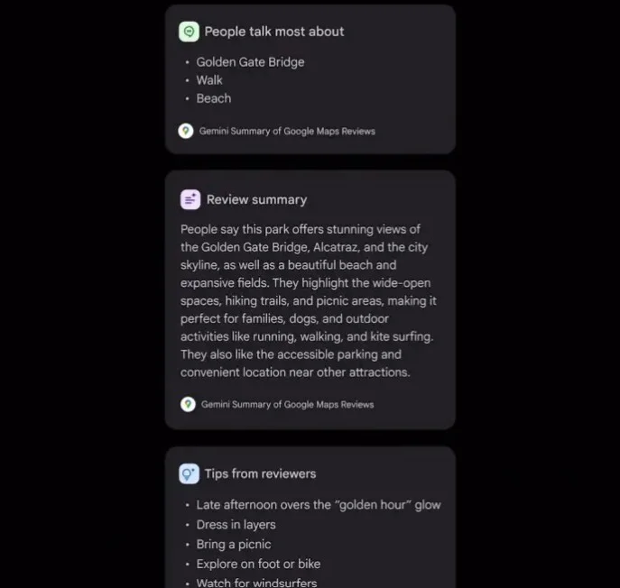 Gemini прокачивает Google Maps и меняет подход к навигации картинка ИИ Gemini улучшает ответы с Google Maps | DGL.RU