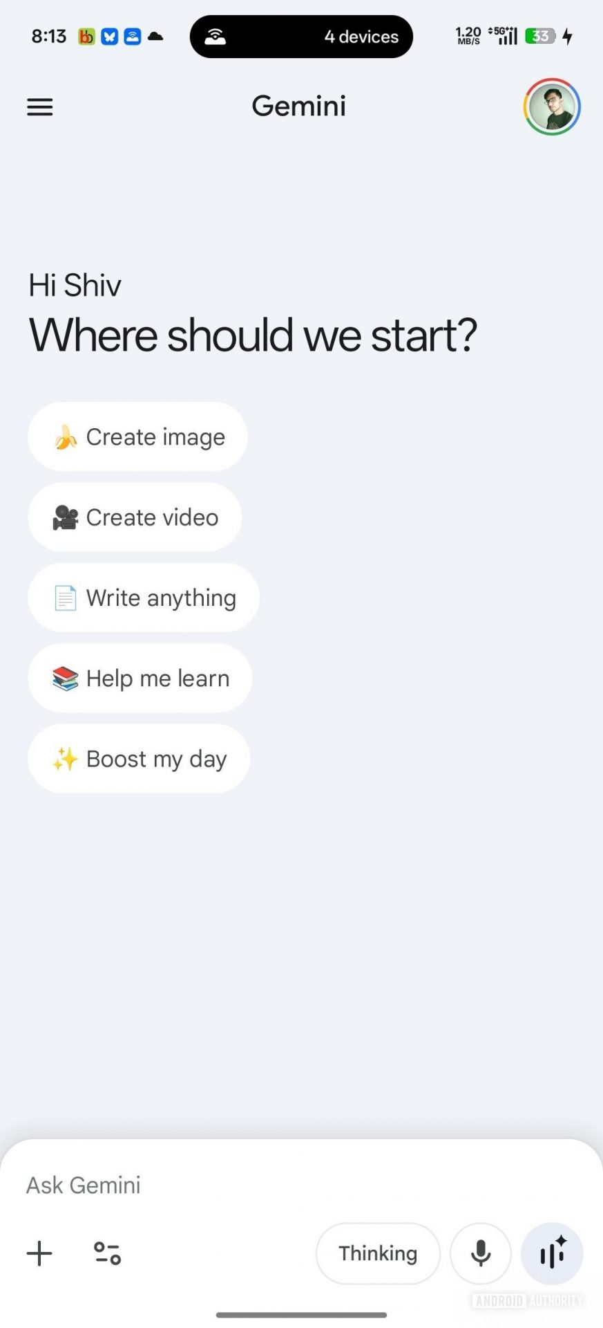 Gemini наводит порядок в My Stuff и меняет правила картинка ИИ-приложение Gemini станет удобнее | DGL.RU