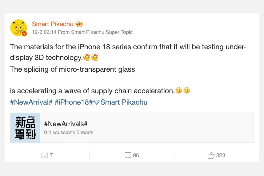 Прощай, знакомый силуэт: iPhone 18 получит самый радикальный дизайн за всю историю картинка iPhone 18