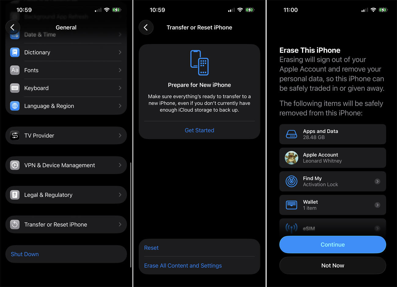 Как подготовить смартфон iPhone к обмену | DGL.RU
