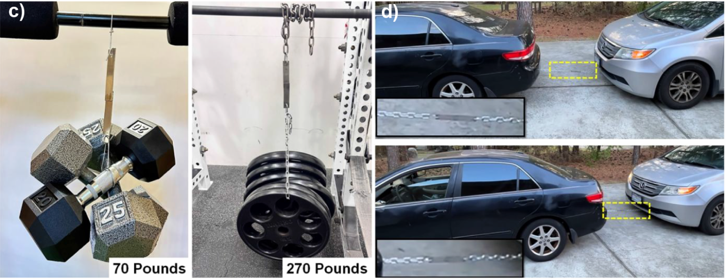 Клей из растительного масла поражает - такая склейка, что можно буксировать авто картинка Клей из растительного масла выдерживает вес авто | DGL.RU