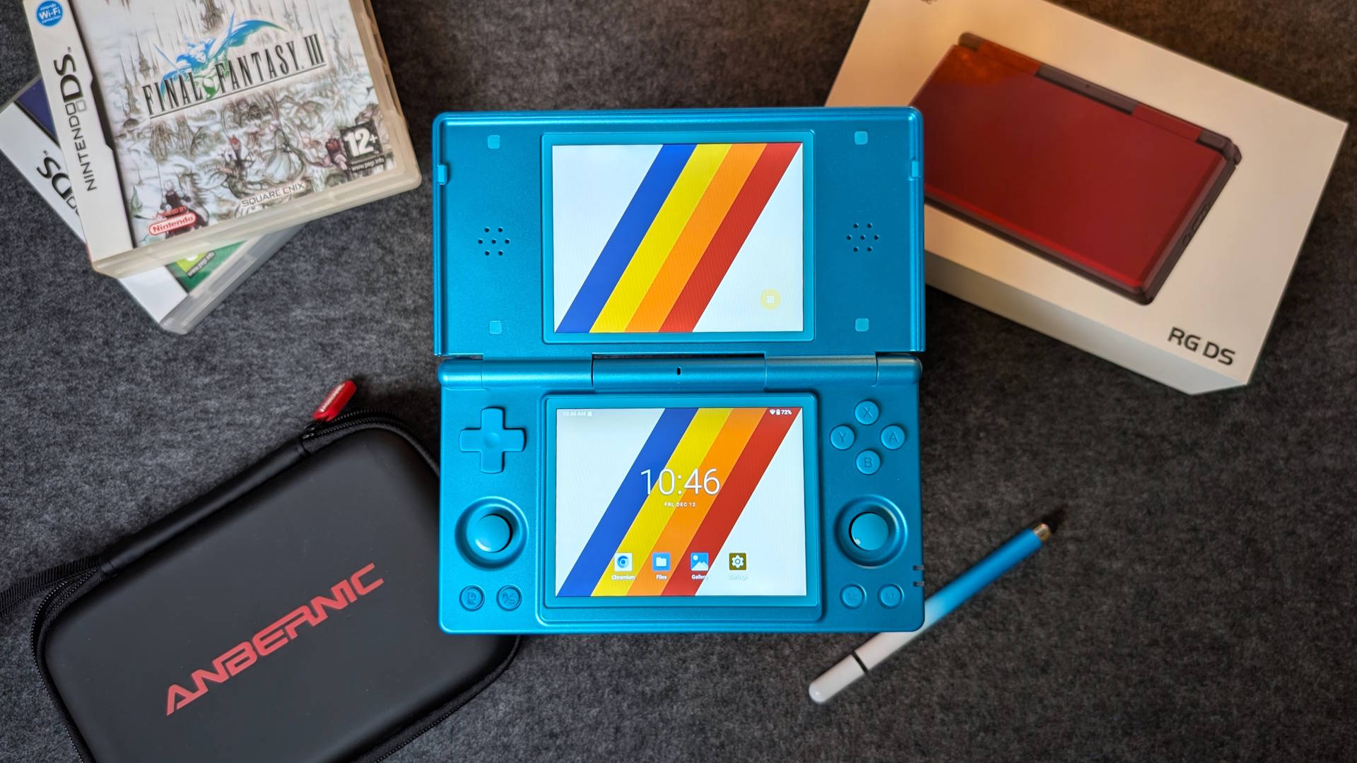Консоль ANBERNIC RG DS: копия Nintendo DS | DGL.RU