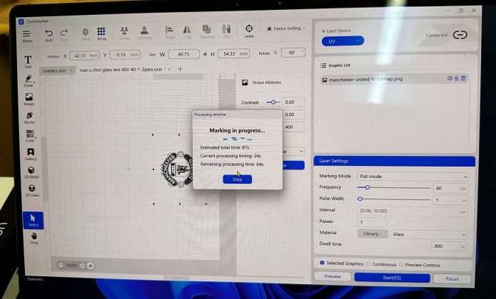 Лазер ComMarker Omni X: закрытая конструкция, LiDAR