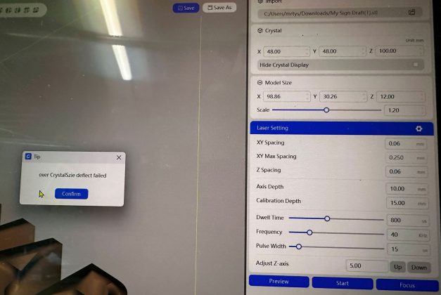 Лазер ComMarker Omni X: закрытая конструкция, LiDAR