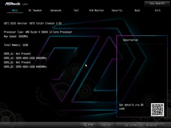 Материнская плата ASRock X870 Taichi Creator | DGL.RU