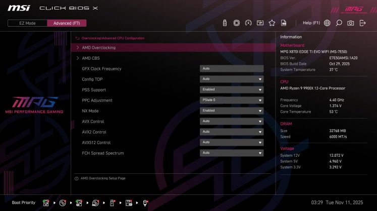 Материнская плата MSI MPG X870I Edge Ti Evo Wifi | DGL.RU