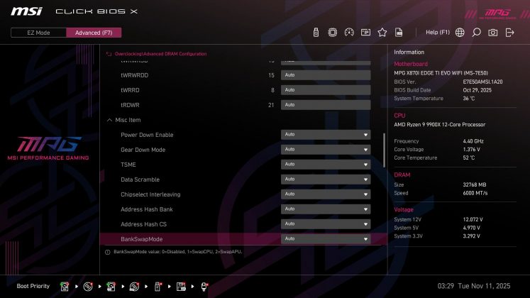 Материнская плата MSI MPG X870I Edge Ti Evo Wifi | DGL.RU