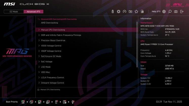 Материнская плата MSI MPG X870I Edge Ti Evo Wifi | DGL.RU