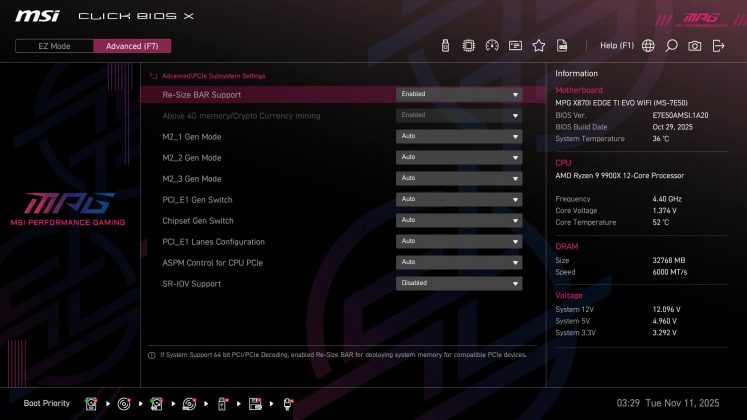 Материнская плата MSI MPG X870I Edge Ti Evo Wifi | DGL.RU
