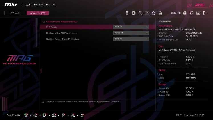 Материнская плата MSI MPG X870I Edge Ti Evo Wifi | DGL.RU
