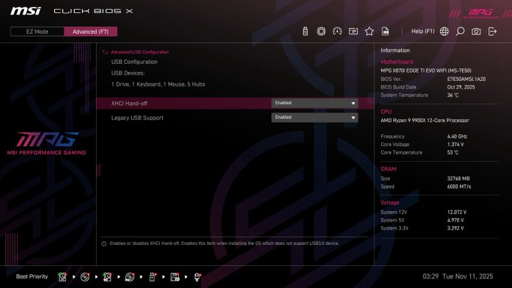 Материнская плата MSI MPG X870I Edge Ti Evo Wifi | DGL.RU