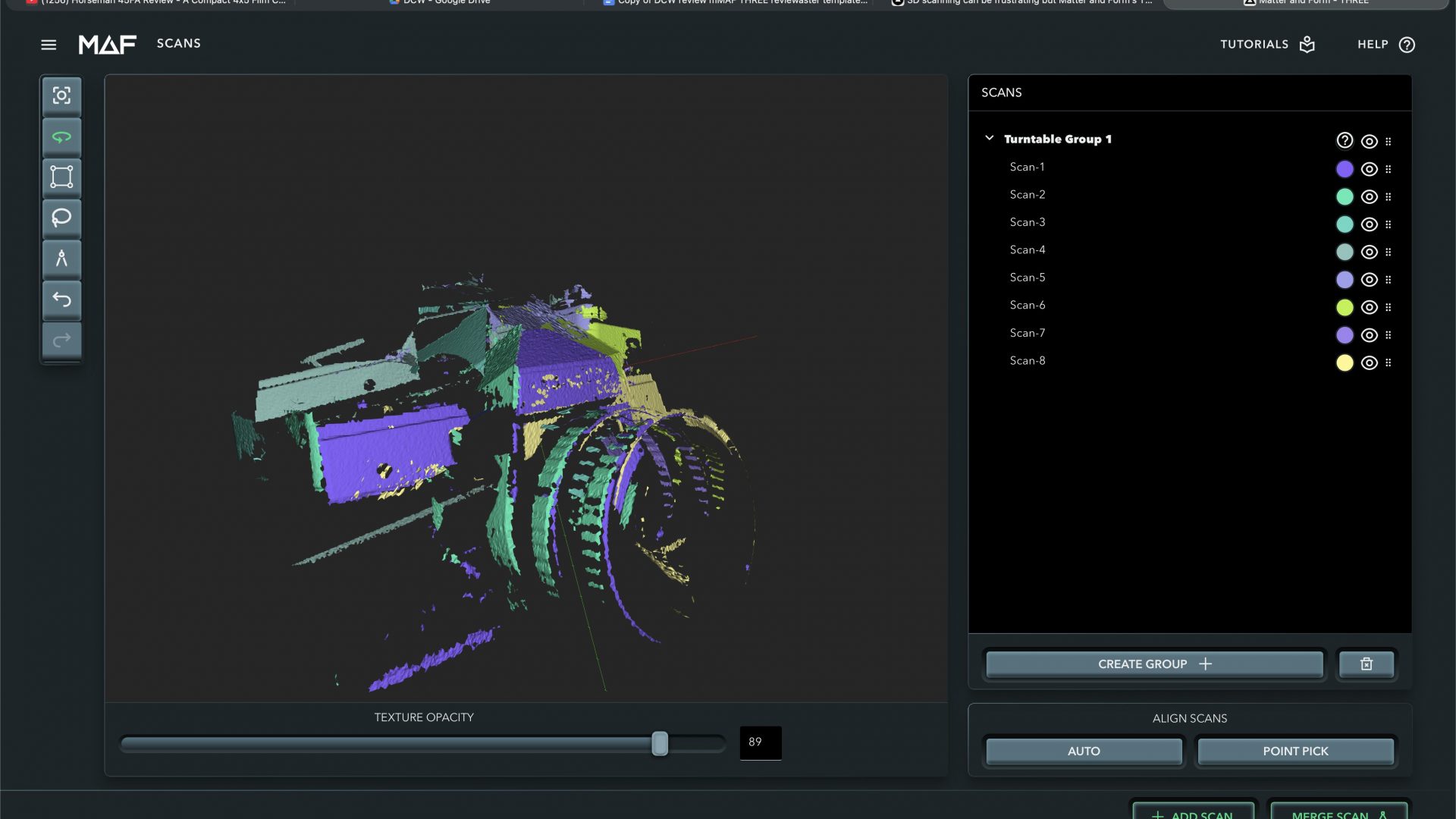 Matter and Form Three: портативный 3D-сканер | DGL.RU