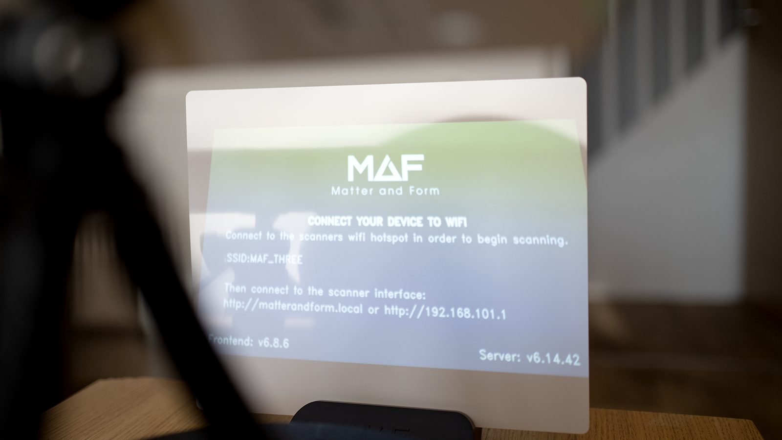 Matter and Form Three: портативный 3D-сканер | DGL.RU