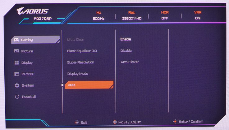 Монитор Gigabyte Aorus FO27Q5P поднимает планку | DGL.RU