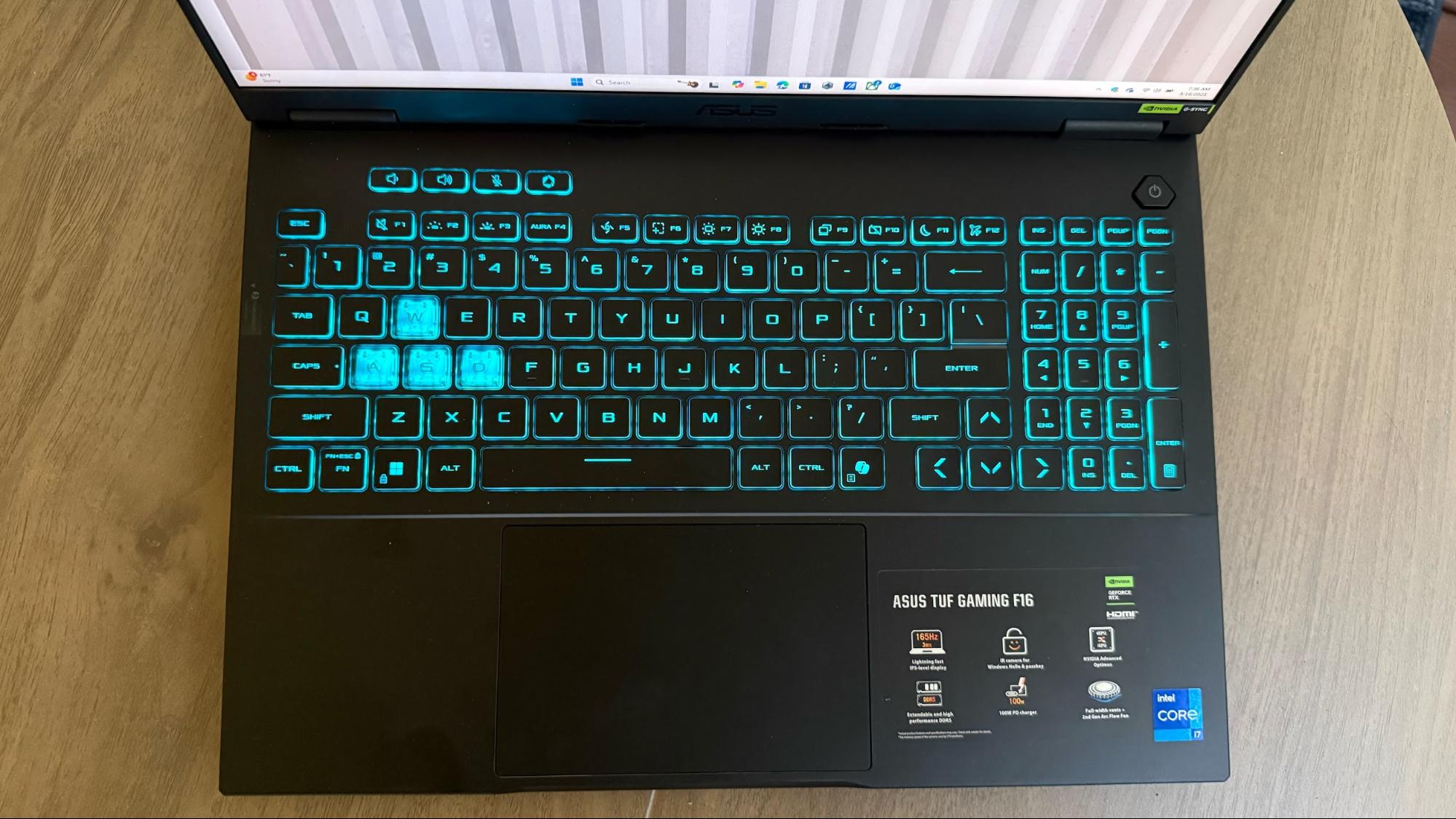 Ноутбук Asus TUF Gaming F16: мощная RTX 5050