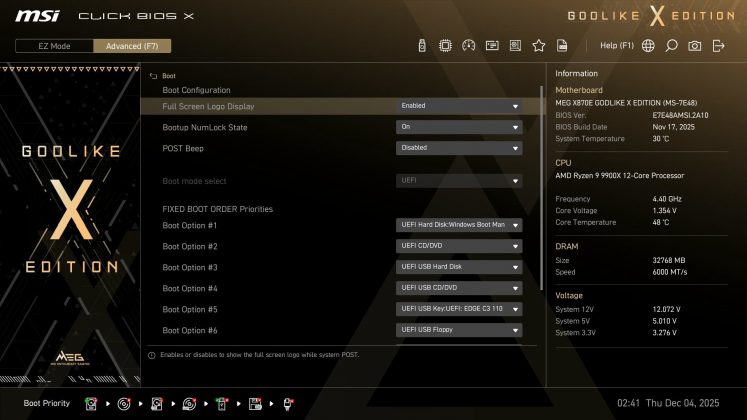 Обзор MSI X870E Godlike X: плата для элиты | DGL.RU